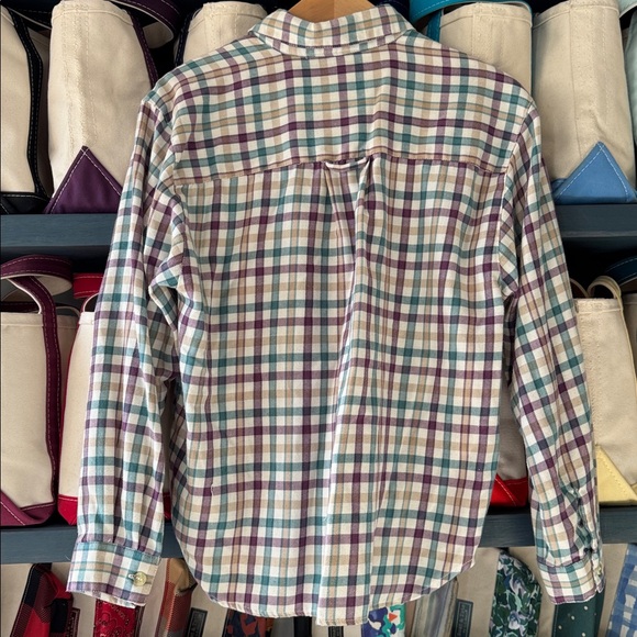 Vtg Alfred Dunner Plaid Flannel Button Down - Picture 3 of 3